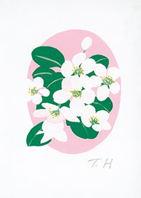 菱田俊子 版画アートコレクション No.42